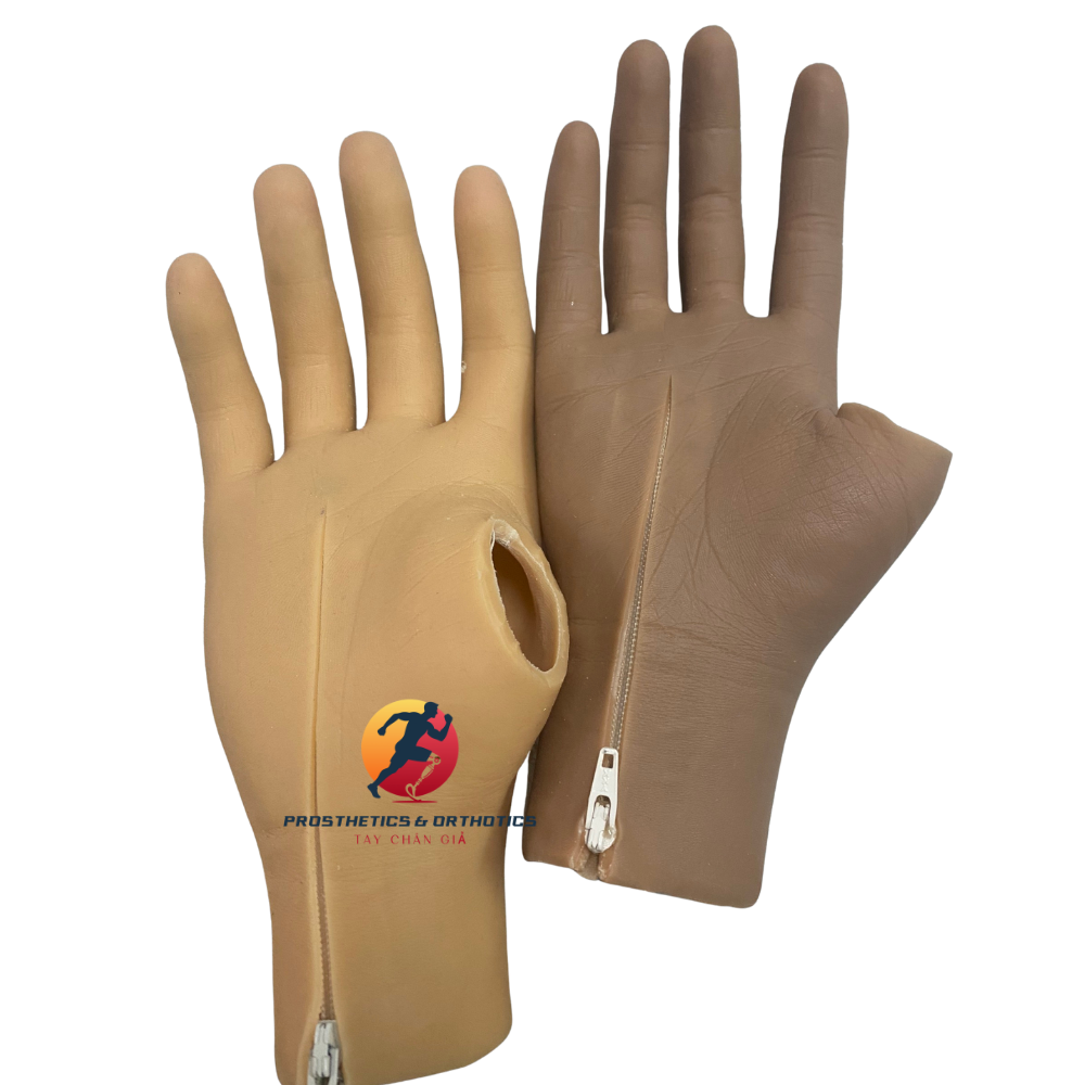 Găng tay thẩm mỹ - Khoá kéo